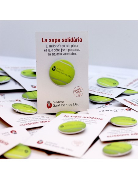 Imán solidario personalizado | Regalos solidarios para empresas