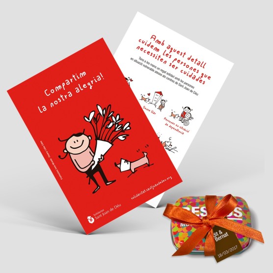 Tarjetas para celebraciones - pack 20 unidades