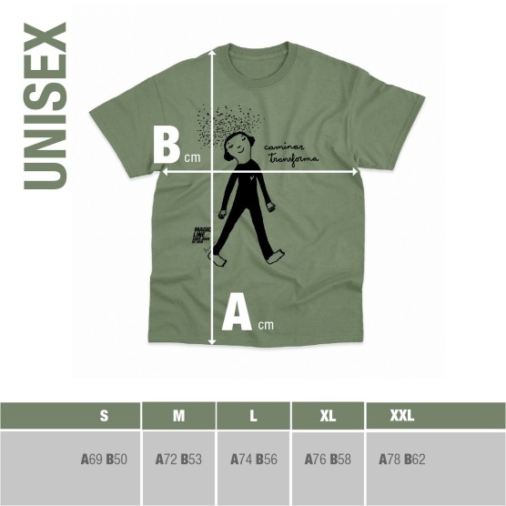 Camiseta unisex diseñada por Eva Armisén