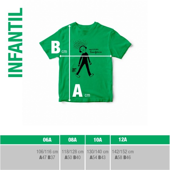 Camiseta infantil diseñada por Eva Armisén