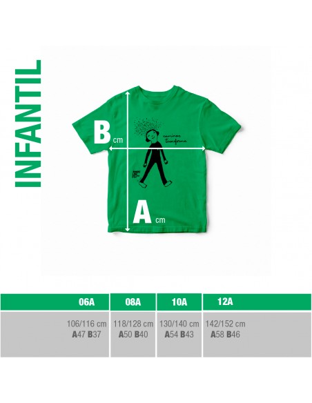 Camiseta infantil diseñada por Eva Armisén