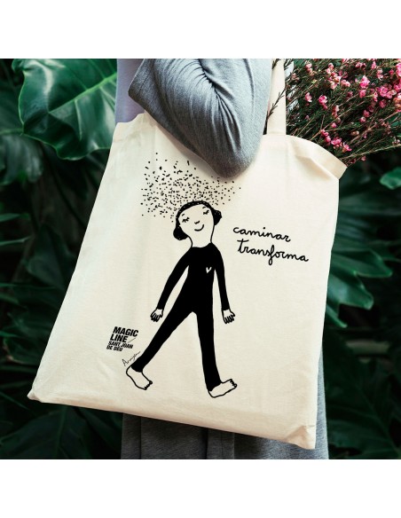 Bolsa de tela diseñada por Eva Armisén
