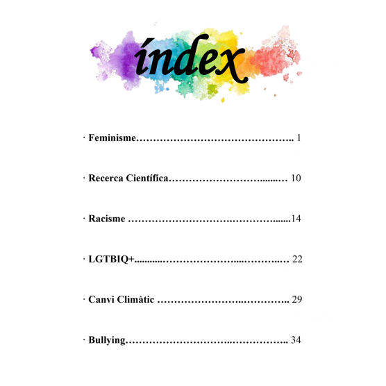 Libro Solidaritat de la Escuela Voramar 2