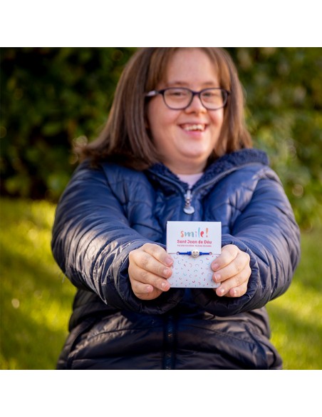 Polsera solidària Smile | Regals solidaris SJD