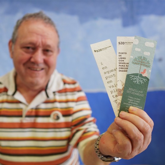 Punts de llibre solidaris amb llavors | Regals de Sant Jordi 2