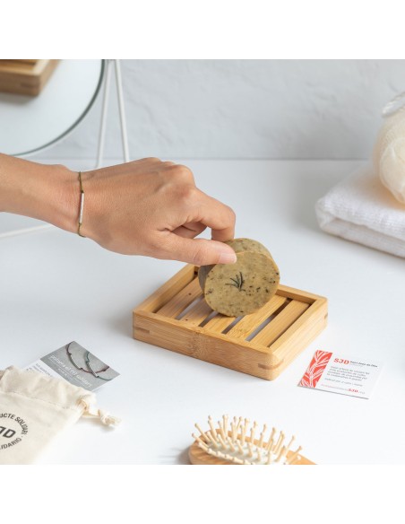 Pack Natura - Jabón de romera + Pulsera de plata | Regalos Solidarios SJD