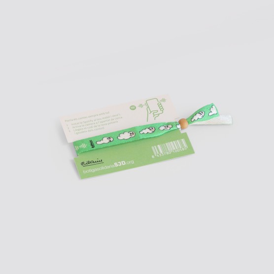 Pulsera de audiocuentos Pilarín Bayés | Regalos Solidarios SJD