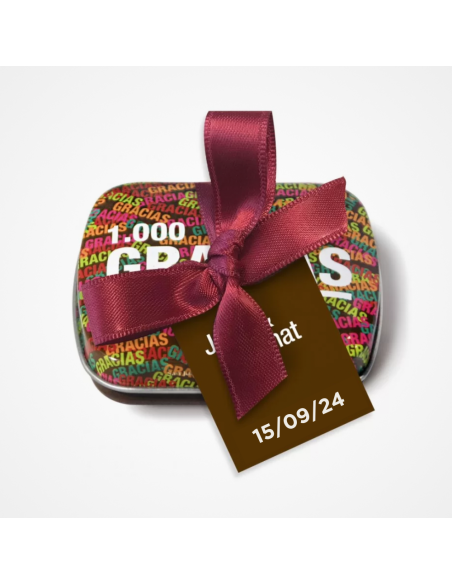 Capseta de caramels per a celebracions solidàries