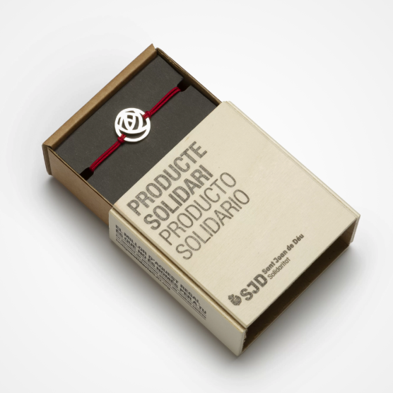 Polsera Rosa Artesanal | Regals Solidaris SJD