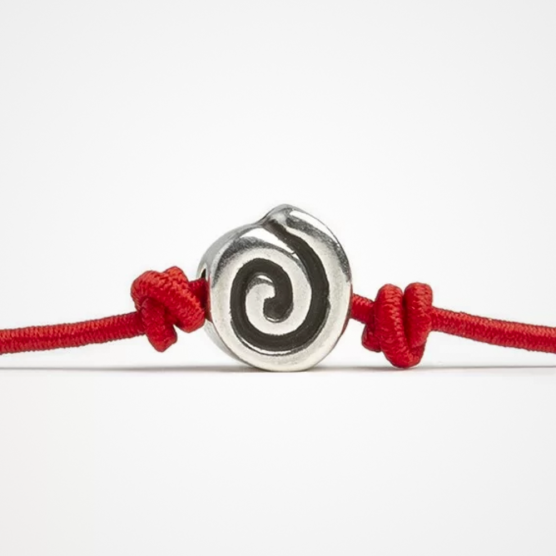 Polsera banyada en plata Flor | Productes solidaris SJD