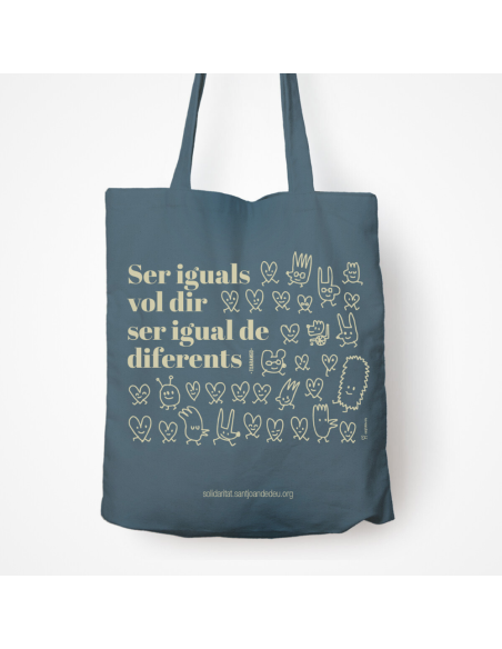 Bolsa "Ser iguals vol dir ser igual de diferents" | SJD