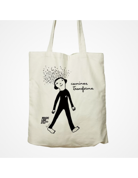 Bolsa de tela diseñada por Eva Armisén