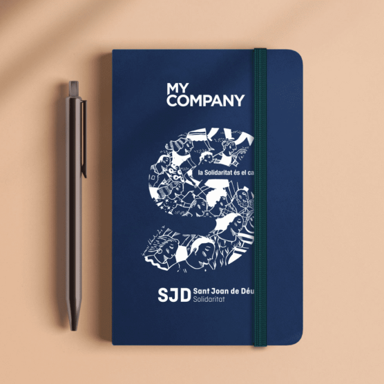 Libreta S "La Solidaridad es el camino" personalizada | SJD