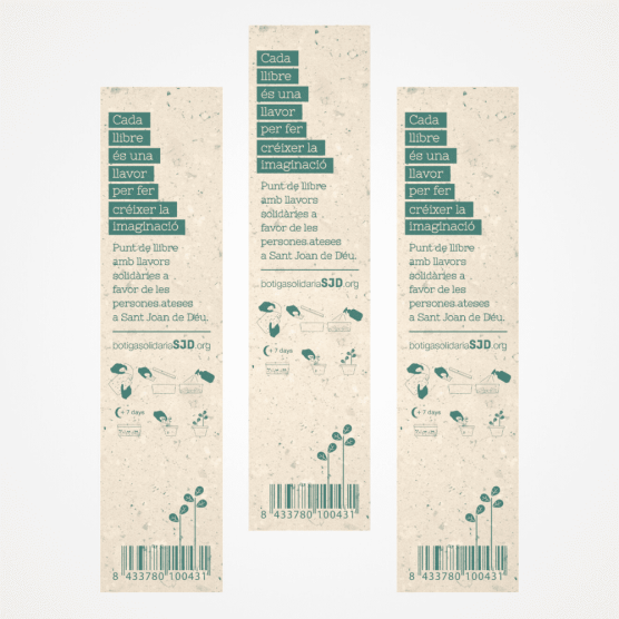 Puntos de libro solidarios infantiles | Regalos de Sant Jordi