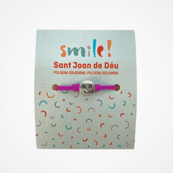 Pulsera solidaria Smile | Regalos solidarios SJD
