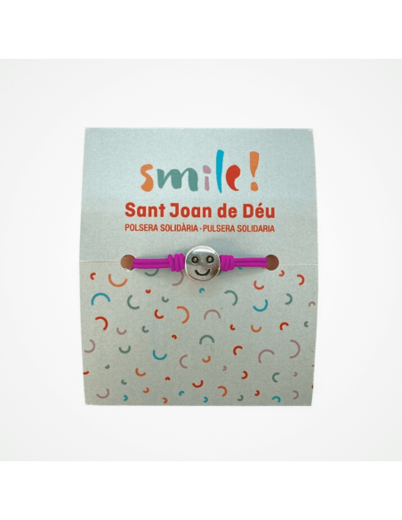 Pulsera solidaria Smile | Regalos solidarios SJD