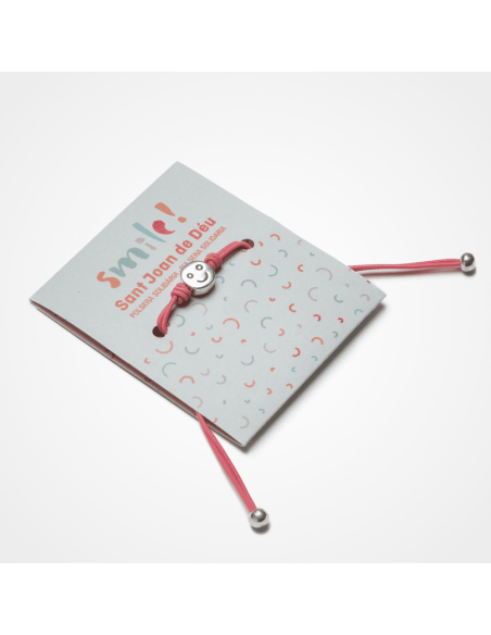 Pulsera solidaria Smile | Regalos solidarios SJD
