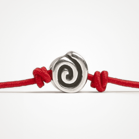 Polsera banyada en plata 'Flor' personalitzada