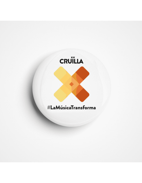 Chapa solidaria personalizada | Regalos solidarios para empresas