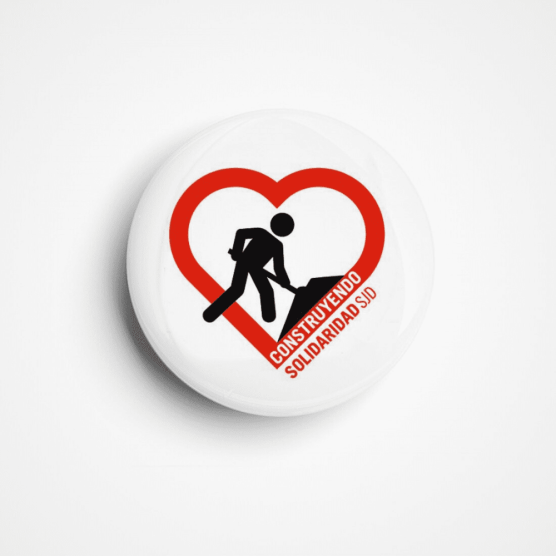 Xapa solidària personalitzada | Regals solidaris per empreses