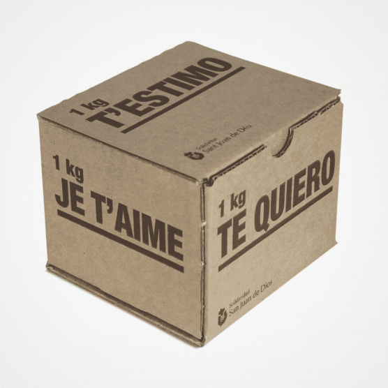 Capsa de cartó T´estimo