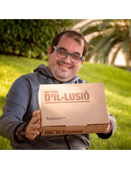 Caja de cartón 1 Tonelada de ilusión