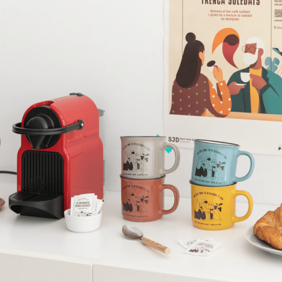 Tassa - Cafè Solidari | Campanya contra la soledat no desitjada