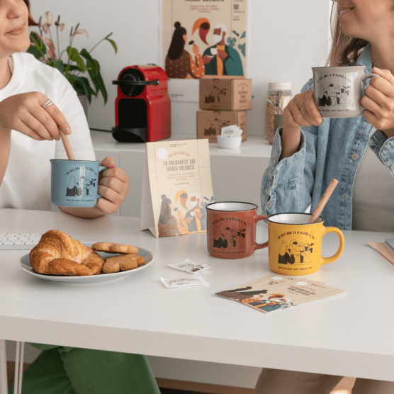 Tassa - Cafè Solidari | Campanya contra la soledat no desitjada 2
