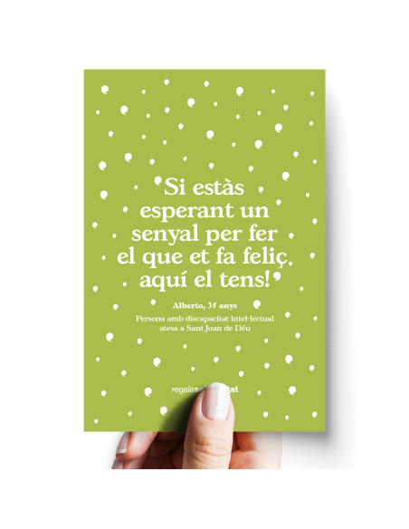 Postal de Nadal personalitzada