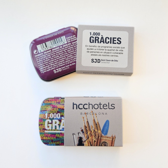 Cajita de caramelos personalizada