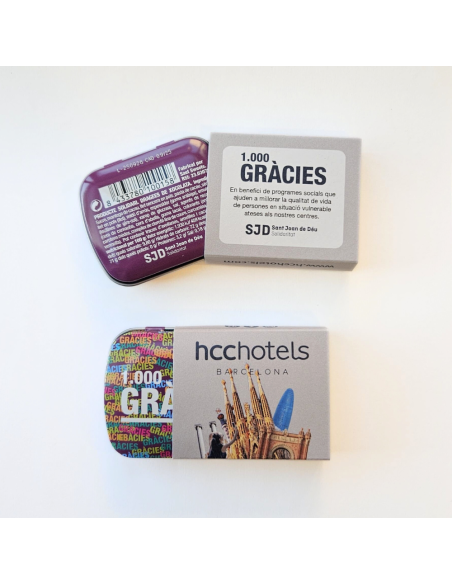 Cajita de caramelos personalizada