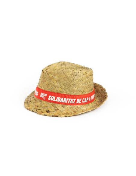 Sombrero solidaridad de pies a cabeza