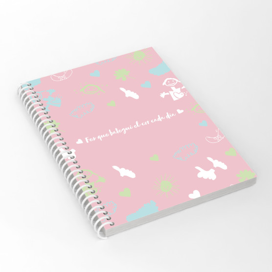 Libreta "Fes que bategui el cor cada dia" 2