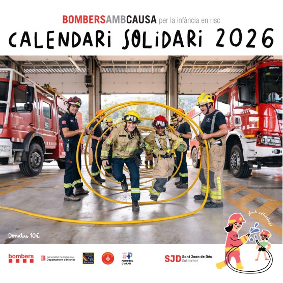 Calendari Bombers amb Causa 2026
