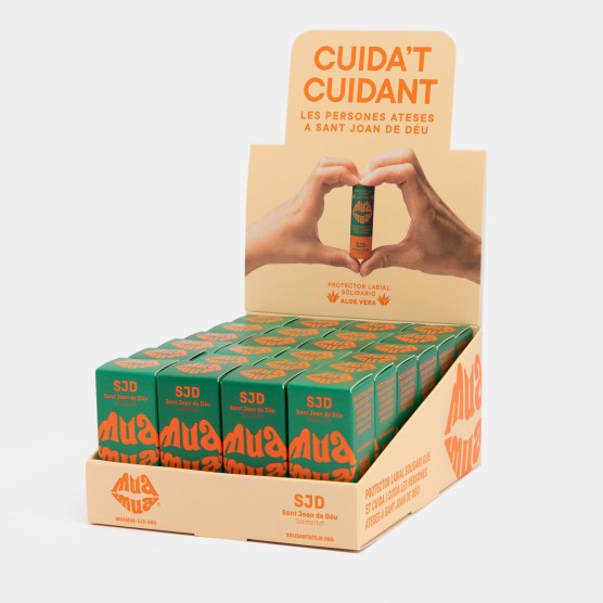 MUA MUA Protector labial solidario · Pack 24