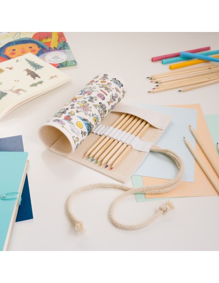 EnrotllArt! Estuche ilustrado por Pilarín Bayés