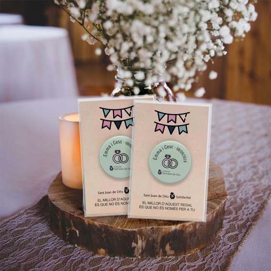 Chapa personalizada para celebraciones