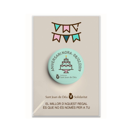 Imán personalizado para celebraciones